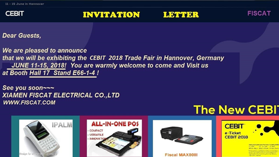 NEW CEBIT 2018 Trade Fair em Hannover, Alemanha, de 11 de junho a 15 de junho - Você é calorosamente bem-vindo a